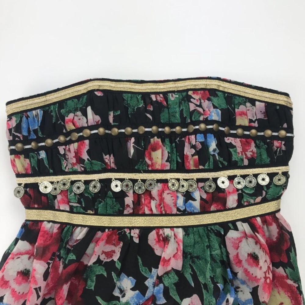 ๐ Pearl black multi gypsy dress - Picture 2 of 5